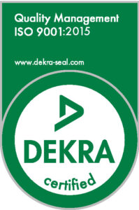 DEKRA 9001:2015 Certified Logo